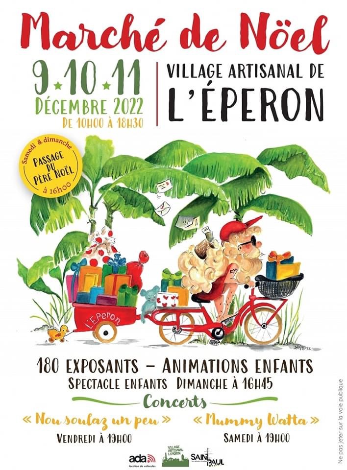 Lire la suite à propos de l’article Marché de Noël de L’Éperon du 9 au 11 Décembre