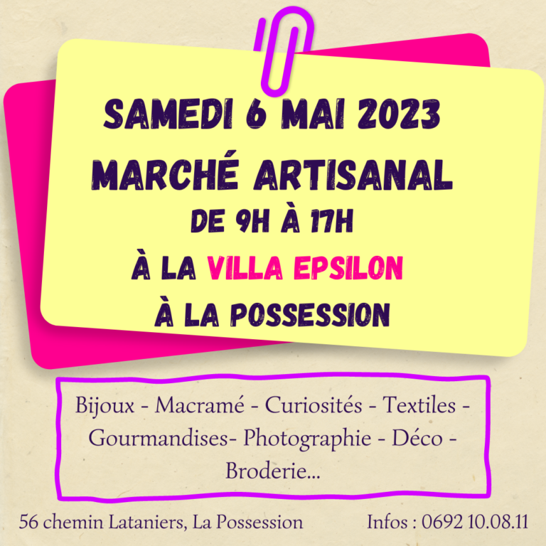 Lire la suite à propos de l’article MARCHÉ ARTISANAL 6 Mai 2023
