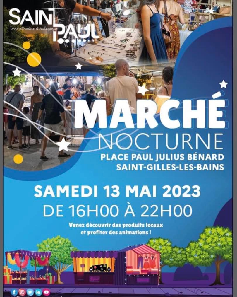 Lire la suite à propos de l’article Marché Nocturne Samedi 13 Mai
