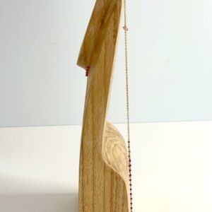 Collier de dos Lina Rubellite