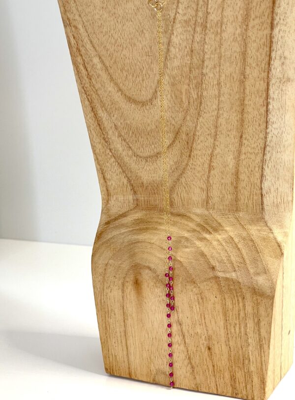 Collier de dos Lina Rubellite – Image 8