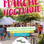 Marché nocturne samedi 14 septembre 2024