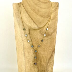 Collier Cross Black