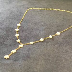 Collier Stella White
