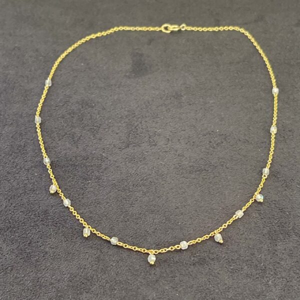 Collier Cubi Labradorite – Image 3