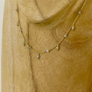 Collier Cubi Labradorite