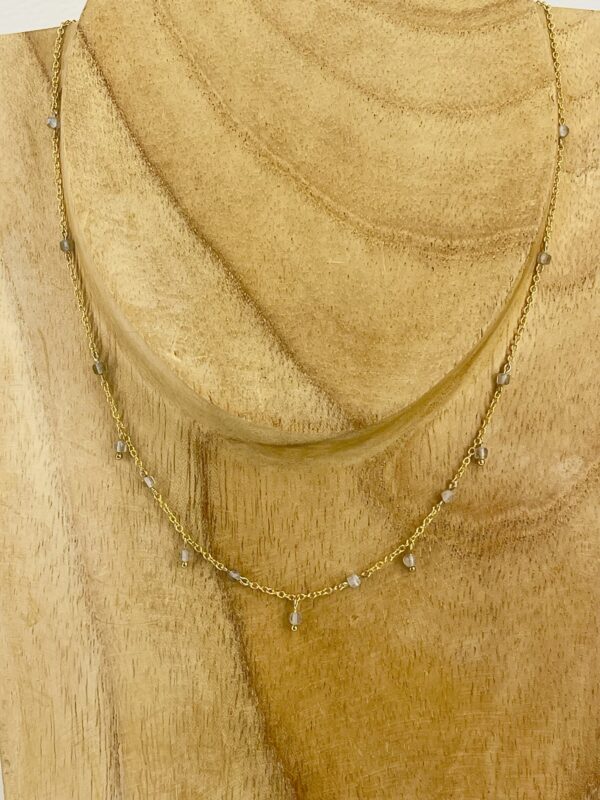 Collier Cubi Labradorite – Image 5