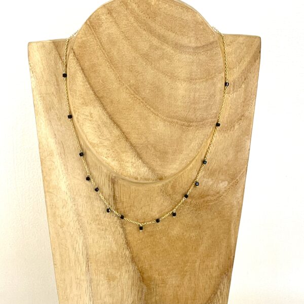 Collier Cubi Tourmaline noir – Image 12
