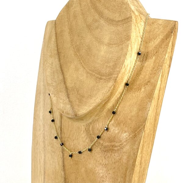Collier Cubi Tourmaline noir – Image 14