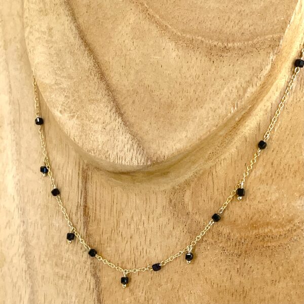 Collier Cubi Tourmaline noir – Image 9