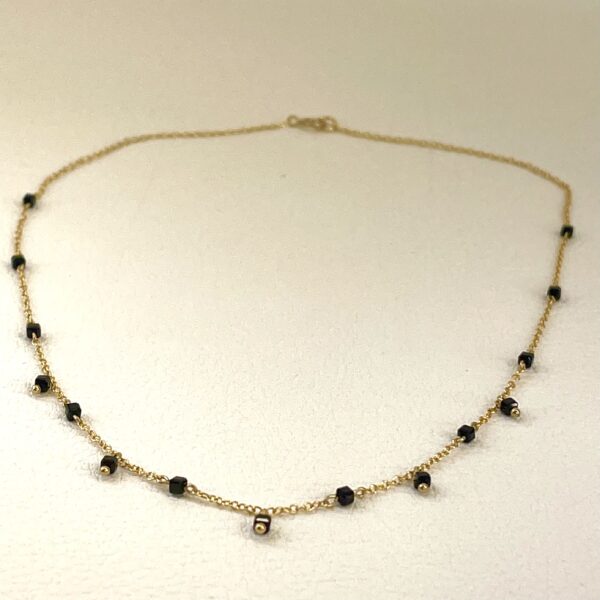 Collier Cubi Tourmaline noir – Image 13