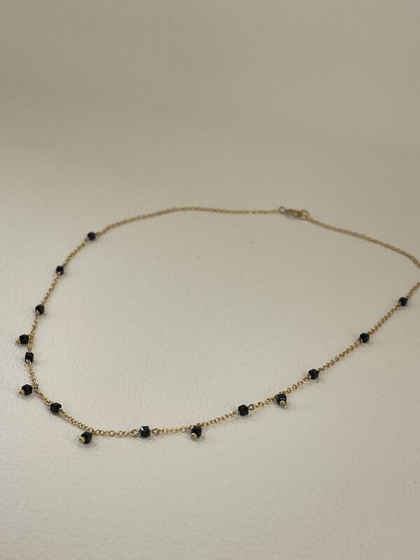 Collier Cubi Tourmaline noir – Image 10