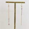 Boucles d'oreilles Cubi Fluorite