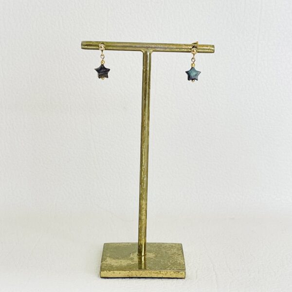Boucles d'oreilles Stella Black – Image 4