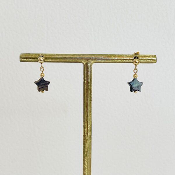 Boucles d'oreilles Stella Black – Image 6