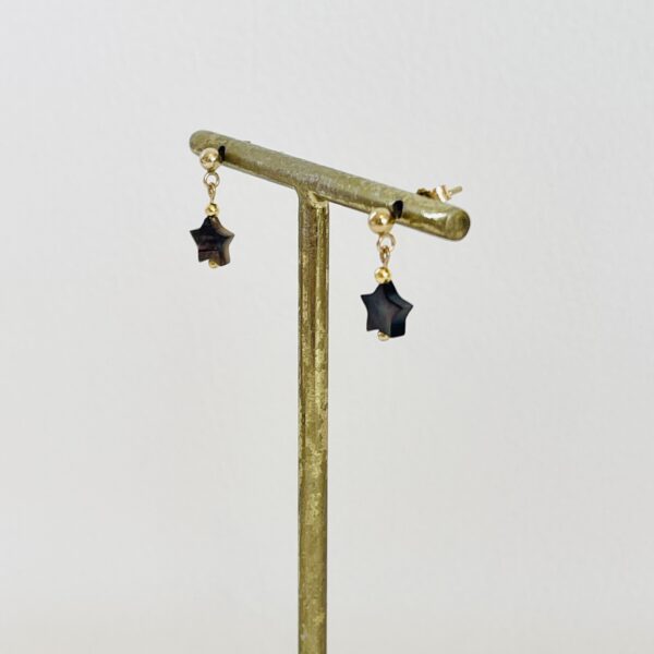 Boucles d'oreilles Stella Black – Image 9