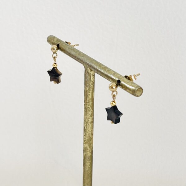 Boucles d'oreilles Stella Black – Image 3