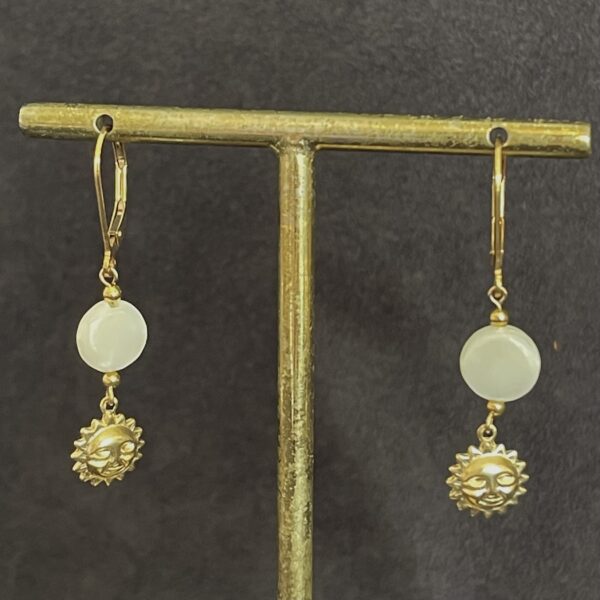 Boucles d'oreilles Sun
