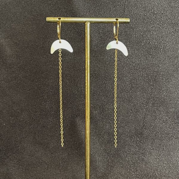 Boucles d'oreilles Half Moon – Image 3