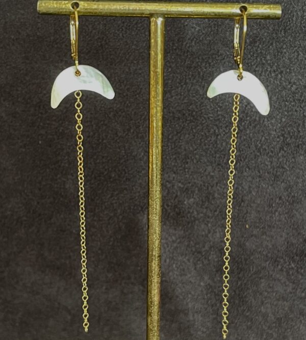 Boucles d'oreilles Half Moon – Image 7