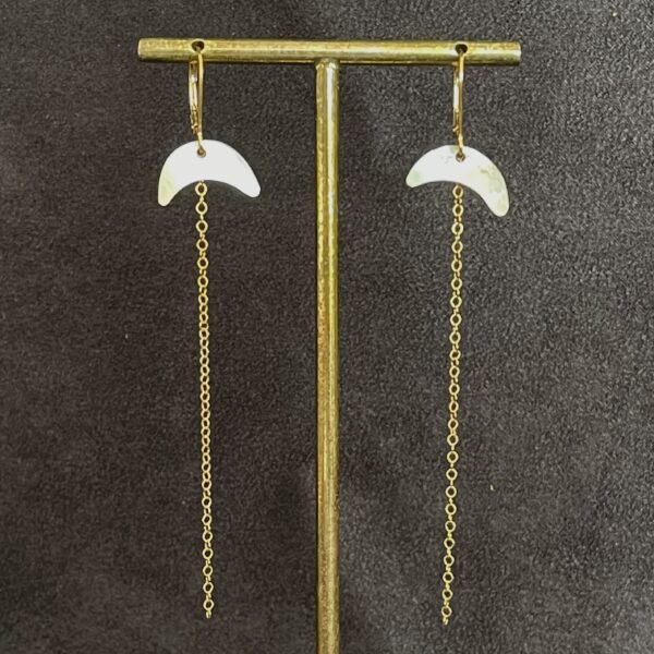 Boucles d'oreilles Half Moon