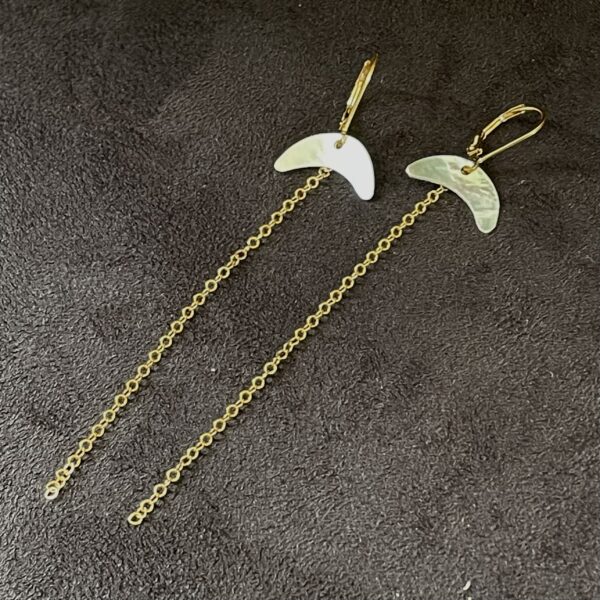 Boucles d'oreilles Half Moon – Image 4