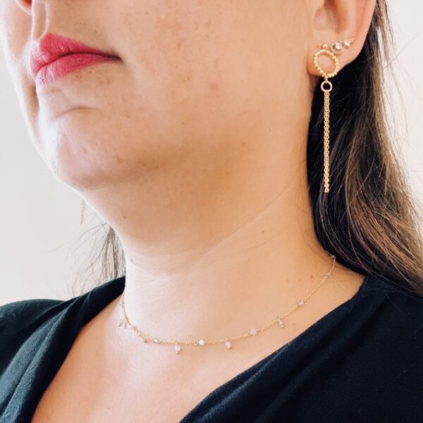 Collier Cubi Labradorite – Image 4