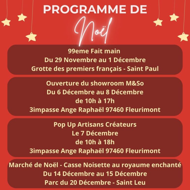 Lire la suite à propos de l’article 🎄Programme de Noël 🎄