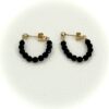 Boucles Pretty Onyx noir – Image 6