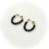 Boucles Pretty Onyx noir – Image 2