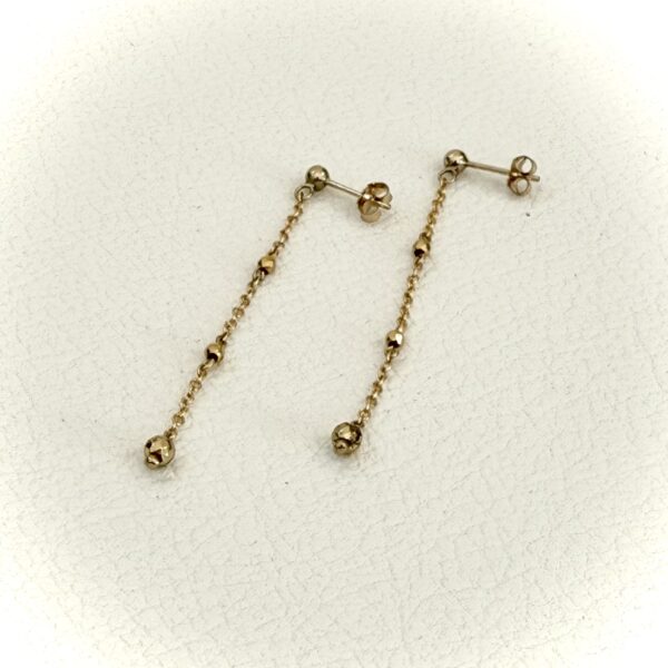 Boucles finesse Hématite – Image 2