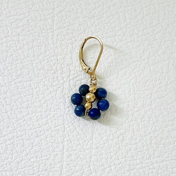 Mono boucle Flower Lapis-Lazuli – Image 6