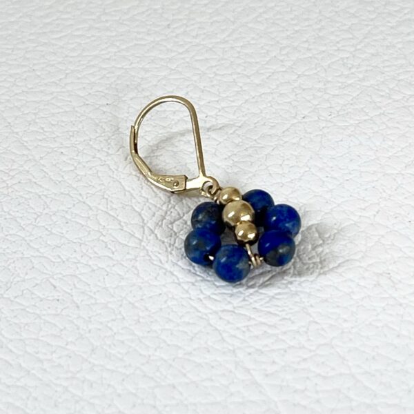 Mono boucle Flower Lapis-Lazuli – Image 4