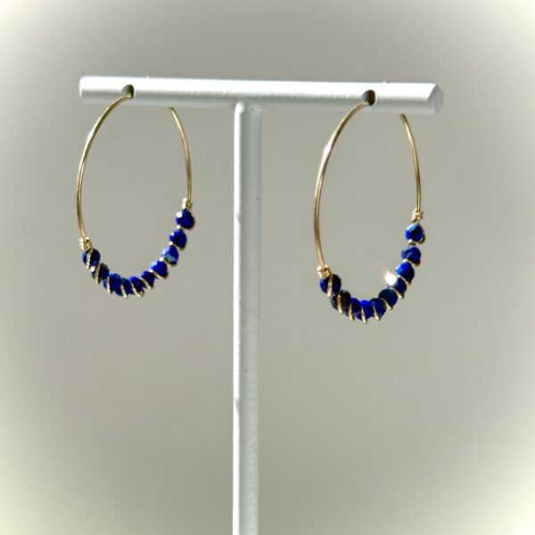 CREOLES L LAPIS-LAZULI