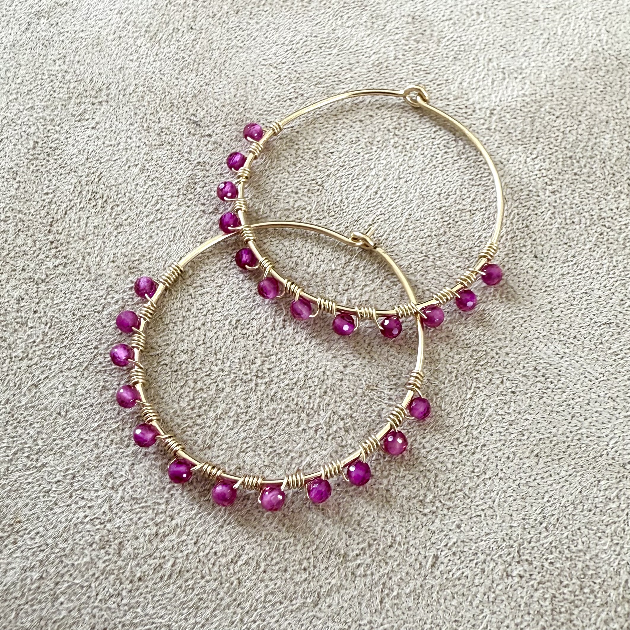 Creoles M Rubellite