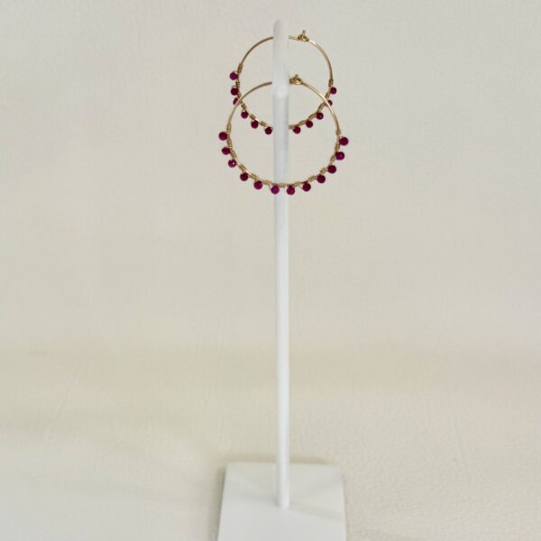 Creoles M Rubellite