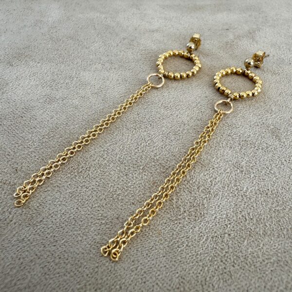 Boucles d'oreilles Oréa en Gold Filled Or jaune 14K