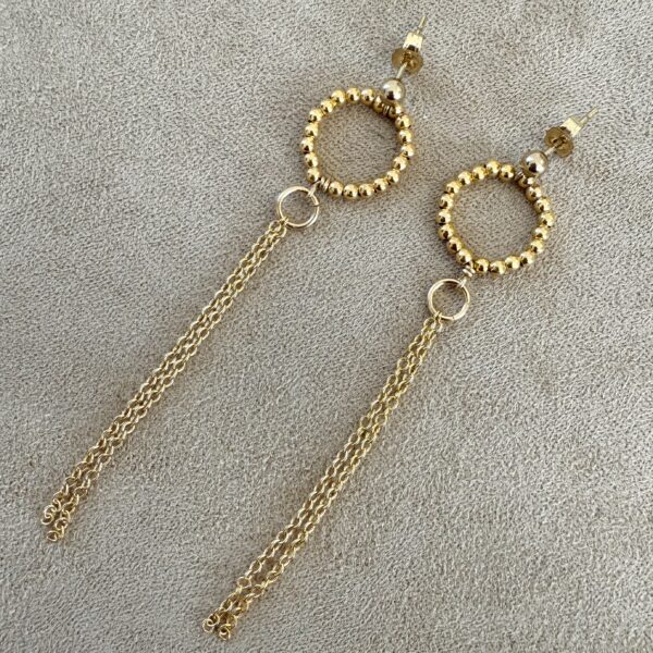 Boucles d'oreilles Oréa en Gold Filled Or jaune 14K
