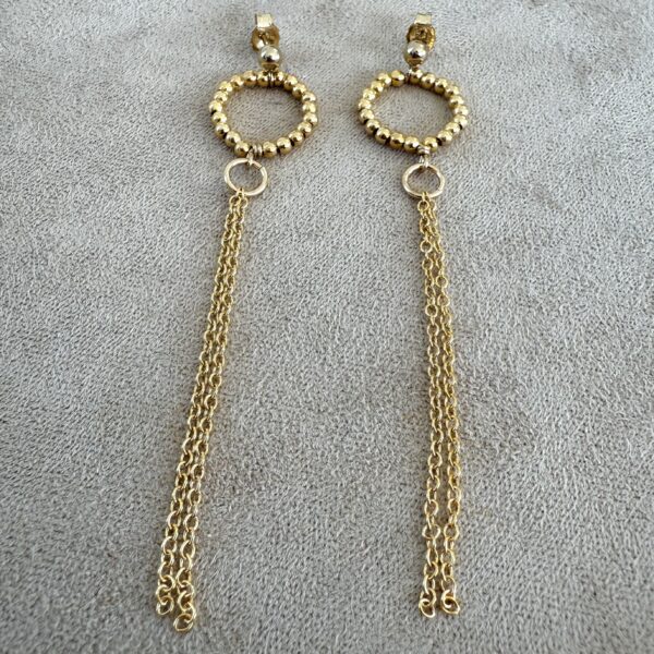 Boucles d'oreilles Oréa en Gold Filled Or jaune 14K