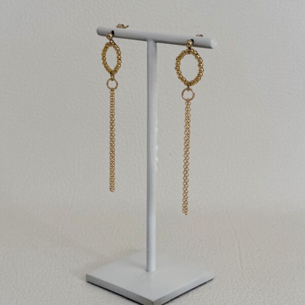 Boucles d'oreilles Oréa en Gold Filled Or jaune 14K